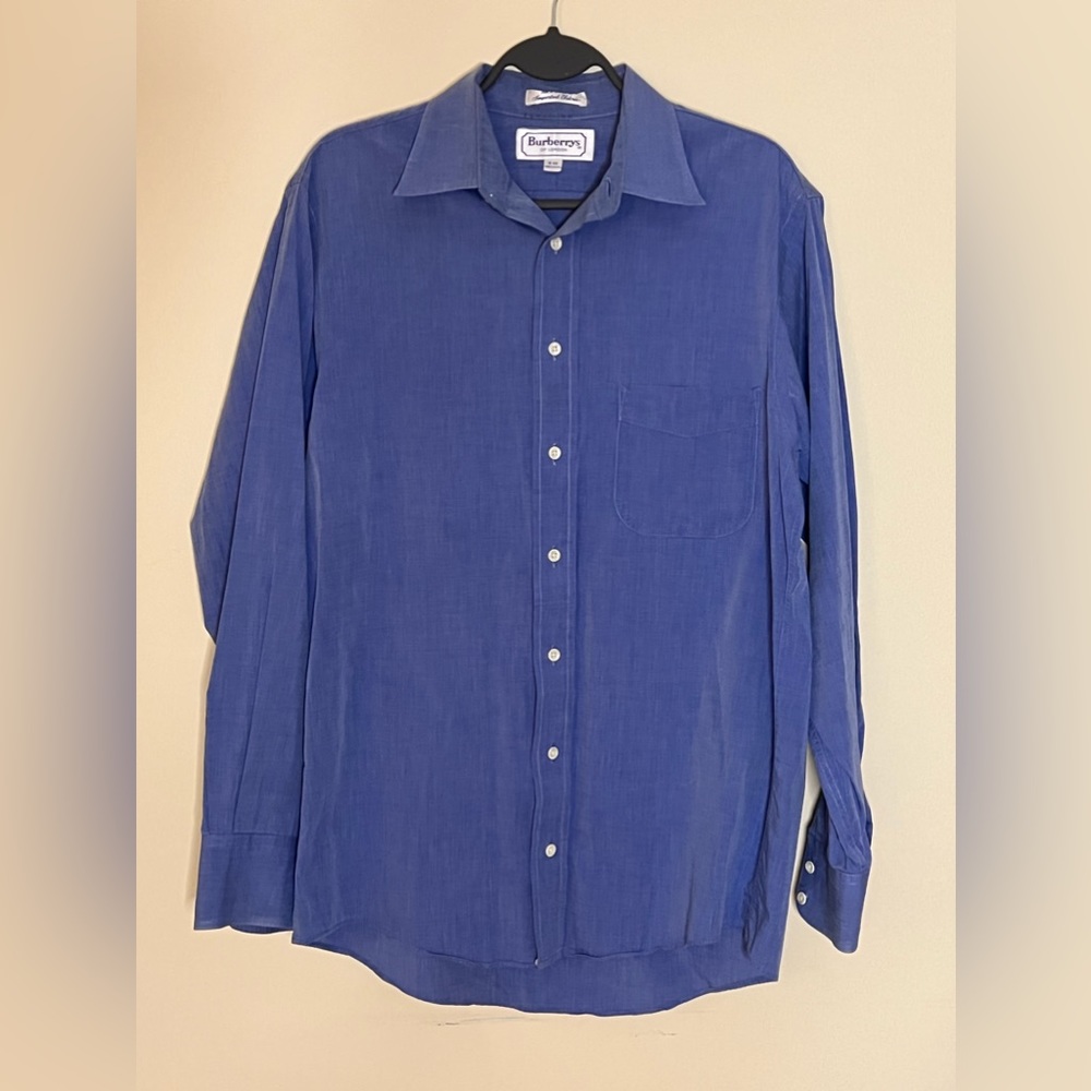 Burberry button down shirt size Large